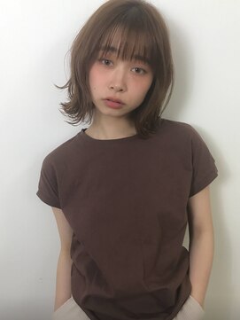 リアン(Reen) Reen hair 切りっぱなしボブ★ナチュラルブラウン