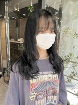 ヘアーアンドメイク ビス(HAIR&MAKE bis)&nbsp;地毛風カラー 就職カラー 暗髪でツヤツヤに！