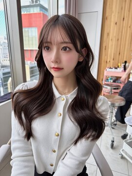 アフロートリノ(AFLOAT Leino) 大人可愛い韓国ヘア レイヤーカット くびれヘア 似合わせ#