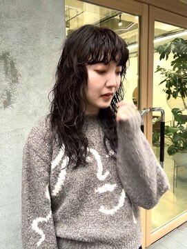 ウッド(uood) 【uood】ロング　パーマ