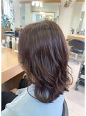 ミディアム×ナチュラルブラウン