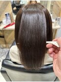 髪質改善サラサラプレミアムストレート大人ガーリー韓国ボブ横浜