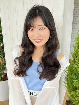 アグ ヘアー シック 大府共和店(Agu hair chic) 《Agu hair》ほぐしウェーブ巻×numberA.トリートメントオイル