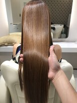 乾かしただけでさらさら艶髪