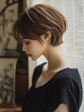 アルトリスト(Altruist Aging×HAIR&SPA) ★ダークアッシュ大人ガーリーボブ着物似合わせカット/髪質改善