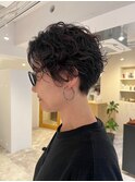 大人可愛い20代30代40代◎ゆるふわパーマショートヘア