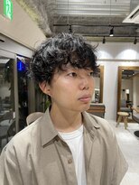 アドア 横浜(ADORE)&nbsp;【ADORE横浜】緩めスパイラルパーマ×メンズ