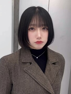 ビューナゴヤ 名駅(VIEW NAGOYA) 前髪カタログ/イメチェンスタイル／ウェーブパーマ/ミディ