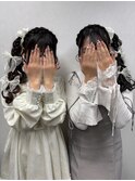 あみかちゅサイドポニーテール