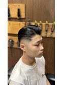 <理容><バーバー>クラシックパートスタイル
