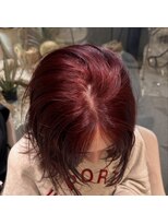 ゼスト フィーノ(ZEST fino) 【わかな】ブリーチなしダブルカラーでラズベリーカラー