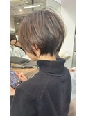 渋谷　20代30代40代大人可愛いひし形ショートボブ