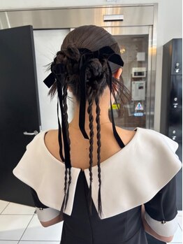 チャンネル(channel)の写真/ナチュラルからカチモリまで、あなたの雰囲気やシーンに合わせて、特別な日を演出してくれるヘアセットを★