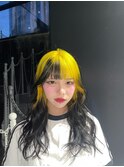 yellow roots color