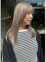 ソラス(SOLAS)&nbsp;silver beige