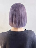 アルバム 池袋(ALBUM)&nbsp;韓国ヘアボブショートブリーチハイトーン_ba540163