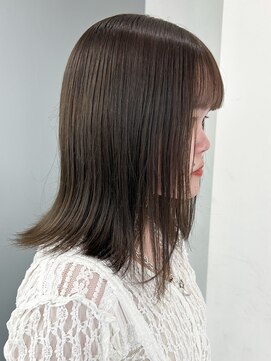 カシェル トウキョウ(Cashel Tokyo) ブリーチなしカラー　透明感