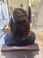 ブレンドバイハピネス(Blend by happiness)&nbsp;ボブ×髪質改善×縮毛矯正×奈良　Before