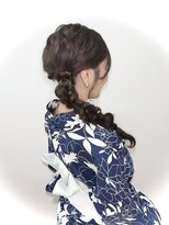 ルート(Ru-t)&nbsp;浴衣着付け＋サイド編み下ろし