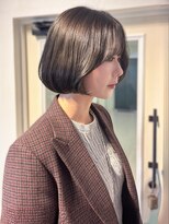 アンニュ(annuy)&nbsp;タンバルモリ 韓国ヘア 顔周りカット 艶髪 髪質改善 丸みボブ