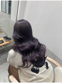 透明感ラベンダーカラー