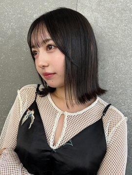 ロンドクレール 川崎(Lond clair) 【北澤華】ブリーチなし/髪質改善/ピンクベージュ/前髪/川崎