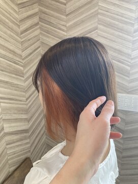 TELA HAIR 石岡店【テーラヘアー】【4月15日NEW OPEN（予定）】  インナーオレンジ【TELA HAIR 石岡】