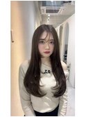 髪質改善＊明るめくすみベージュロング＊美髪 【Zina 錦糸町】