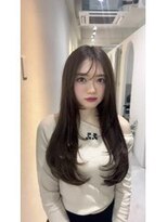 ジーナ 錦糸町(Zina) 髪質改善*明るめくすみベージュロング*美髪 【Zina 錦糸町】