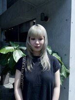 ネロ ヘアアンドライフストア 渋谷(NERO HAIR AND LIFESTORE) ホワイトブロンドにたっぷりハイレイヤー♪