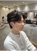 毛流れパーマ