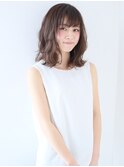 カジュアルロブ×20代柔らかショコラブラウン