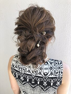 アルモ ヘア フア 東静岡(ALMO hair HUA) 結婚式ヘアアレンジ