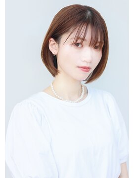 マッシュアンドマッシュアヴェダ ららぽーと福岡店(mash&mash AVEDA) 大人可愛い30代40代50代ショートボブ福岡博多