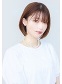 大人可愛い30代40代50代ショートボブ福岡博多