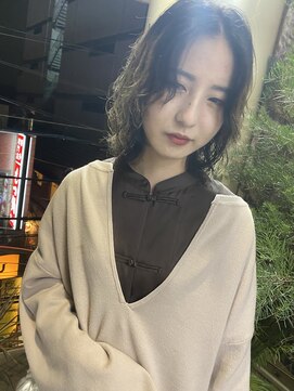 キュエ(qiie) qiie/セクションカラー/グラデーションカラー/ペールベージュ