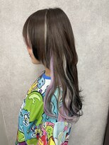ヘアサロン グローリー(glory)&nbsp;ハイカラーシールエクステ
