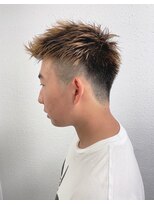 ジェナ(Jena)&nbsp;メンズブリーチ×スパイキーフェード