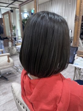 ラボヌールヘアーノーブル 新越谷店(La Bonheur hair noble) レイヤーボブスタイル/極上髪質改善