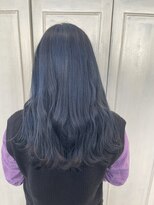 フォルテ 島田店 暗髪ネイビーカラー