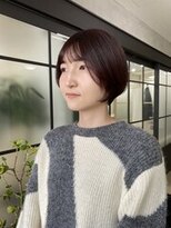 エレノア 自由が丘店(Eleanor)&nbsp;マッシュショートまるみショート暖色カラーイルミナカラー
