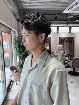 アドア 横浜(ADORE) 【ADORE横浜】メンズパーマ×刈り上げマッシュ