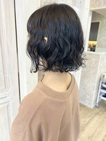 キャアリー(Caary)&nbsp;福山市Caaryボブパーマ海外風スパイラルパーマ簡単スタイリング