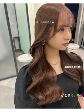 リリー(Lilley) 顔まわり×前髪×トレンドヘア