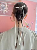 個性派編みおろし