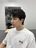 【理想の毛流れへ】men'sメンズカット＋イージーパーマ￥12,780→￥11,000
