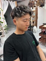 髪屋 紬 メンズ/メンズカット/メッシュ/ツイスト