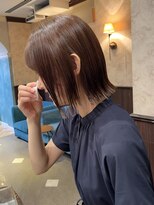 【Noa】メルティカラー似合わせカット髪質改善縮毛矯正ボブ