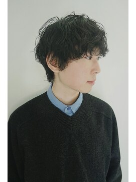 ピープル コモンズ(people commons) メンズマッシュニュアンスパーマ