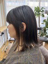 ルポ バイ モイ(Repos by MOI)&nbsp;切りっぱなしボブ×暗髪